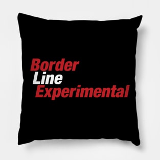 Borderline Experimental Pillow