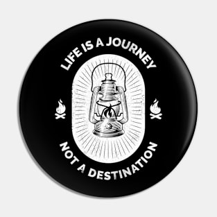 life is a journey not a destination Pin