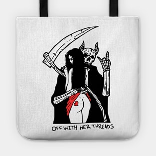 Off With her Threads Tote