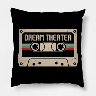 Personalized Theater Name Birthday Vintage Cassette Tape Pillow