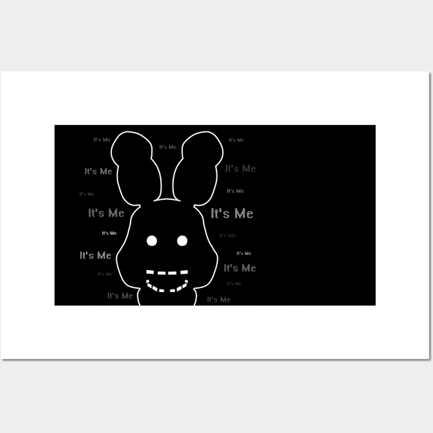 Five Nights at Freddy's - FNAF 2 - Shadow Freddy - It's Me | Metal Print