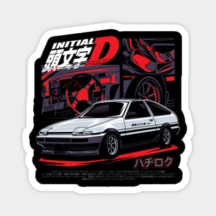 Ae86 Anime Magnet