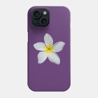 Plumeria Blossom Phone Case