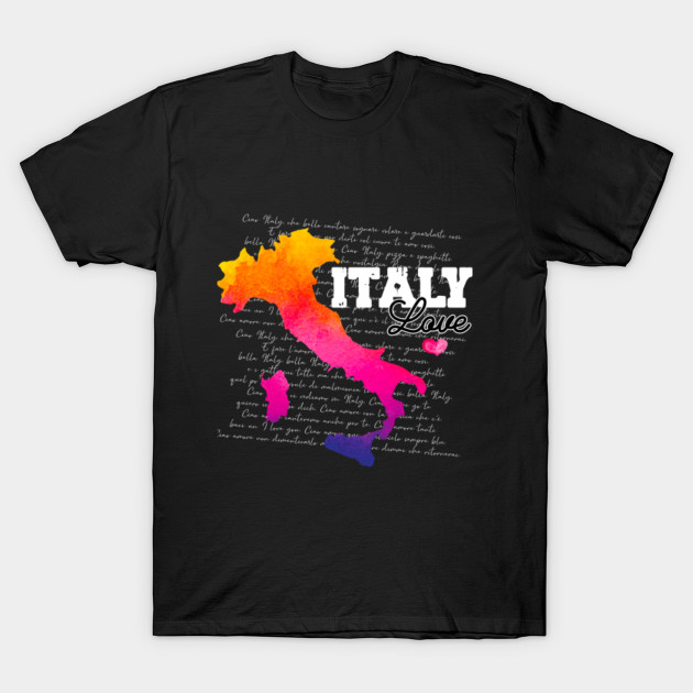 I Love Cuore PIZZA KIDS T-SHIRT