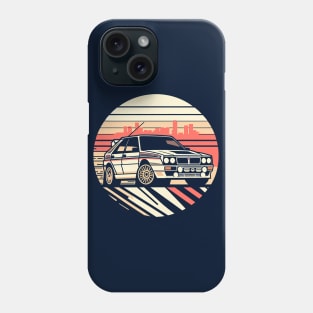 Lancia Delta Integrale Rally Car Phone Case