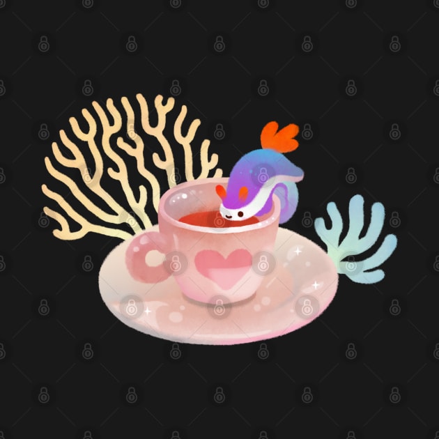 Nudibranch & Coral coffee by pikaole