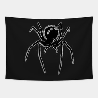 Blackwork spider Tapestry