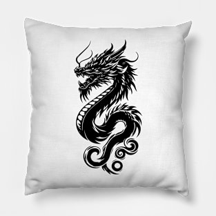 dragon tattoo Pillow