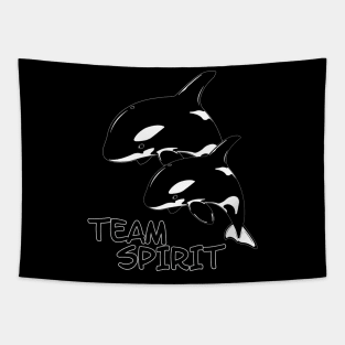 Orca Team Spirit Tapestry