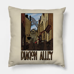 Diagon Alley Pillow