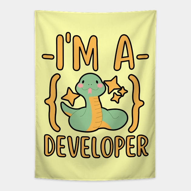 I'm A Python Developer Tapestry by FullOnNostalgia