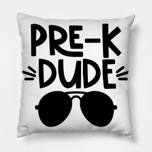 Pre-K Dude Funny Kids Back to School Pillow