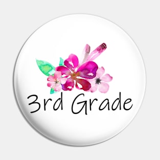 Third grade design Pin