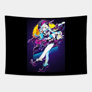 80s Retro Yanfei Tapestry