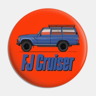 Cruiser-Medium Blue Pin