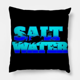 Scuba diving t-shirt designs Pillow