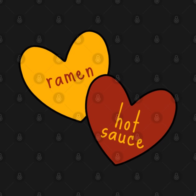 Ramen and Hot Sauce by radiogalaxy