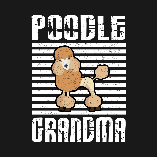 Poodle Grandma Proud Dogs by aaltadel