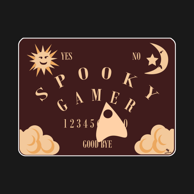 Spooky Gamer Fun Boardgame Slogan by Tshirtfort