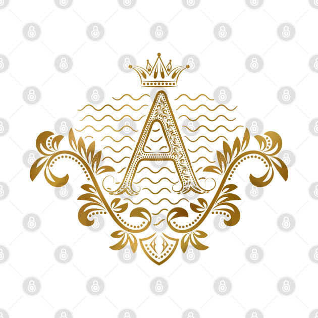 A initial royal by PrintstaBee