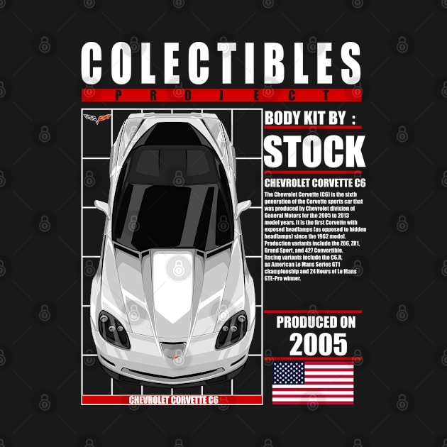 CHEVROLET CORVETTE C6-WHITE