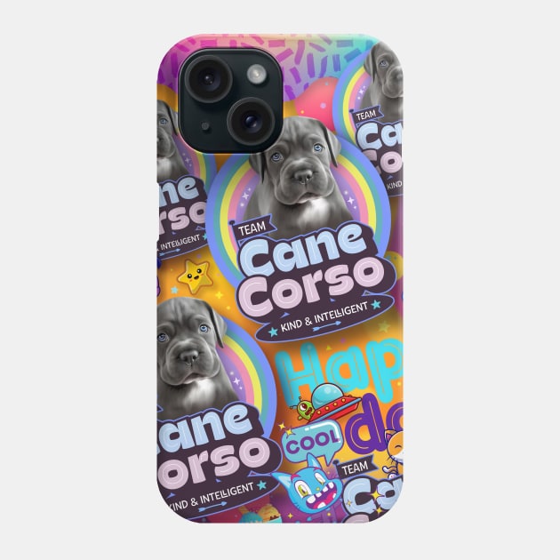 Cane corso puppy Phone Case by Puppy & cute