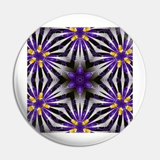 Purple abstract Pin