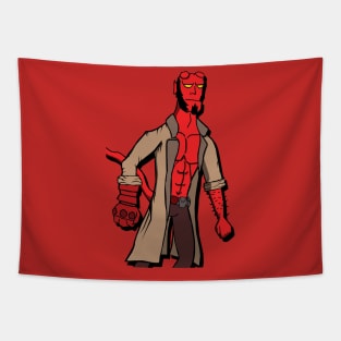 Hellboy Tapestry