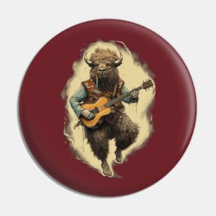 Bison Player Pin