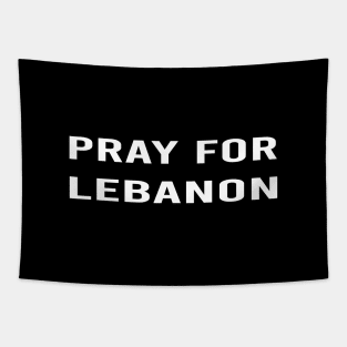 Pray For Lebanon Tapestry