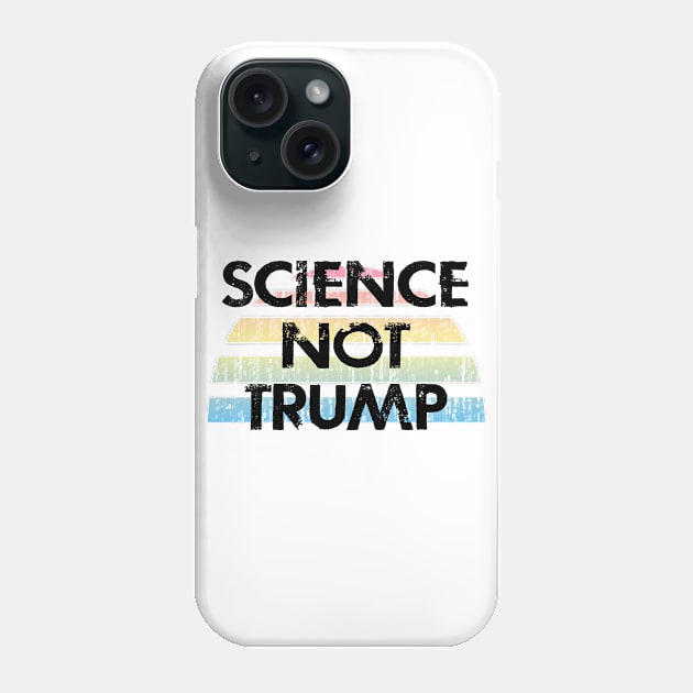 Trust science, not Trump. Wear a face masks. Masks save lives. Masks are the new normal. Keep your mask on. Stop the virus. Cover your cough. Make facts matter again Phone Case by IvyArtistic