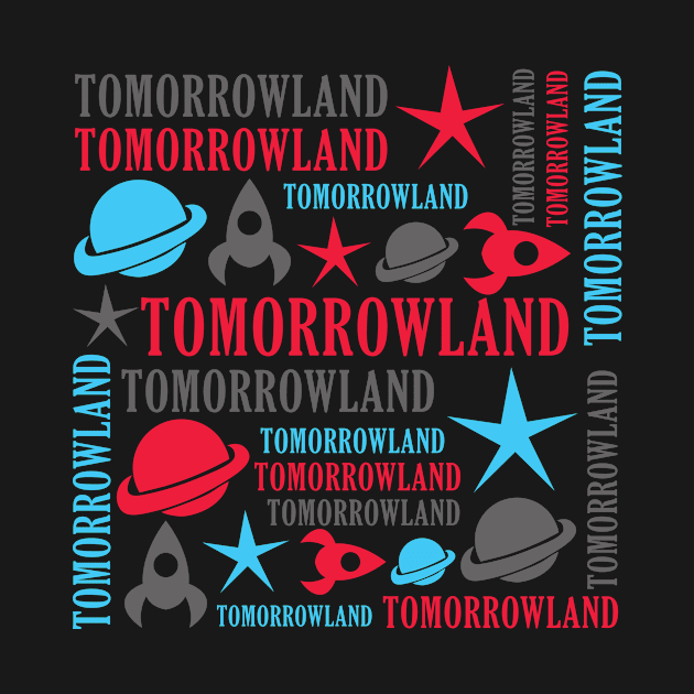 Tomorrowland Block by Geek Tees