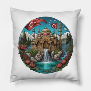 Ayasofya Camii | Fantasy Art Pillow