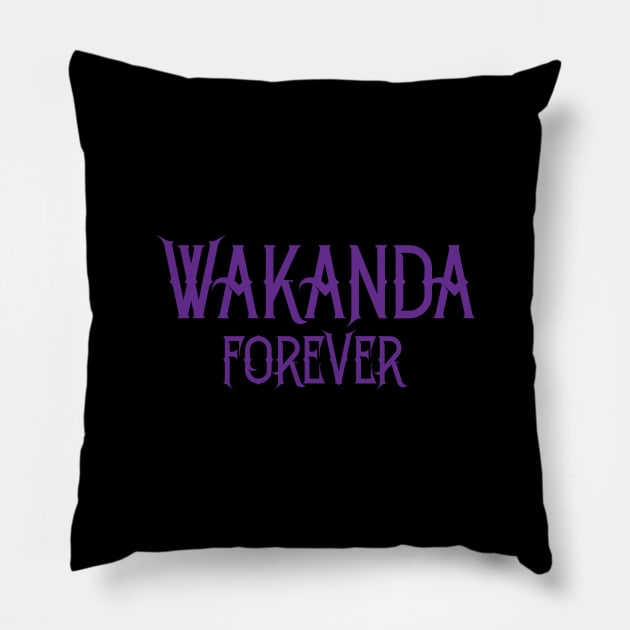 Wakanda Pillow by WMKDesign