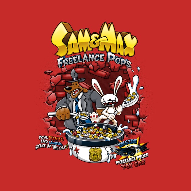 Sam & Max Freelance Pops by crula