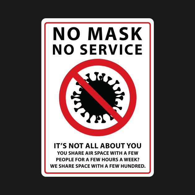 no mask no service shared air by polisci