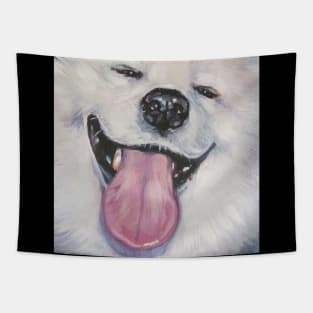 samoyed Fine Art Painting Tapestry