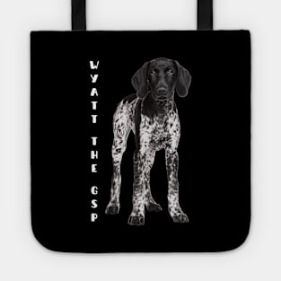 Wyatt the GSP- Gentlemanly Sporty Dog Tote