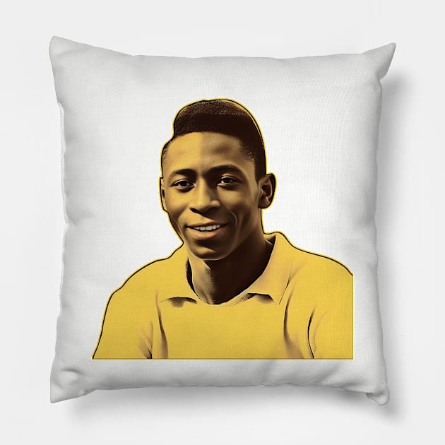 Pele is a legend of soccer Pillow by KOTYA