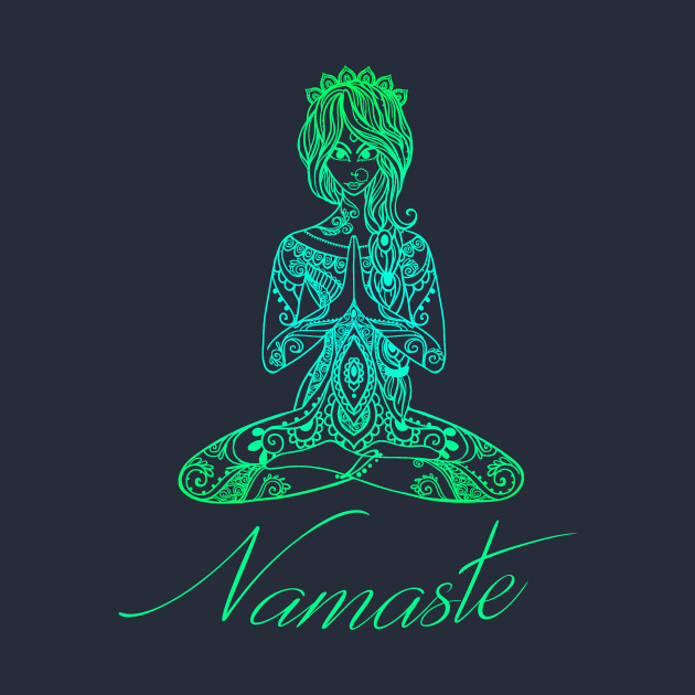 Namaste Yoga - Yoga - T-Shirt | TeePublic