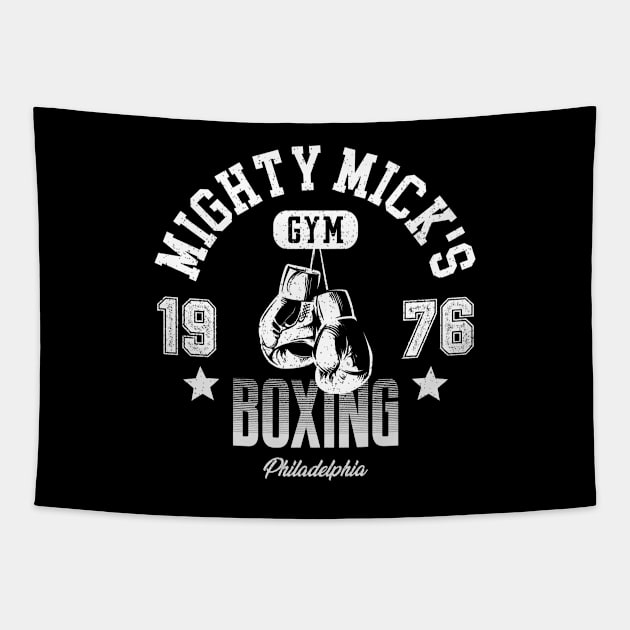 Mighty Mick's Boxing Gym Tapestry by NotoriousMedia