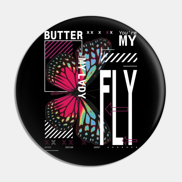 Butterfly Pin by MIKEZ