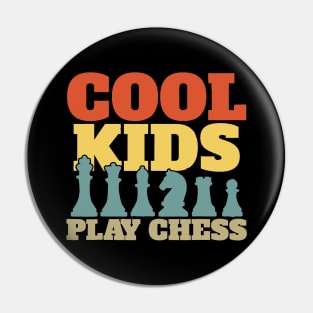 Cool Kid Chess Pin