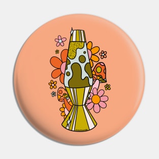 Capricorn Lava Lamp Pin