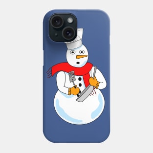 Snowman Chef Phone Case