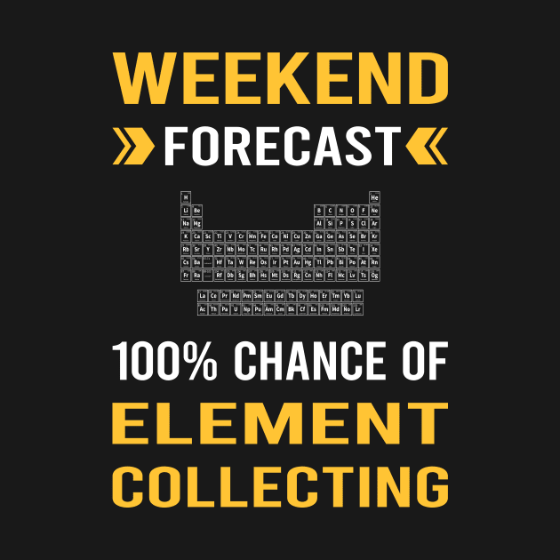 Weekend Forecast Element Collecting Elements by Good Day