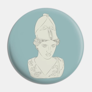 Athena - Goddess of War Pin