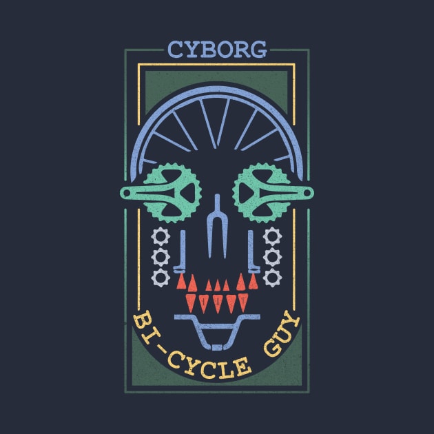 Bicycle Lover: Cyborg-Bicycle Guy by POD Anytime