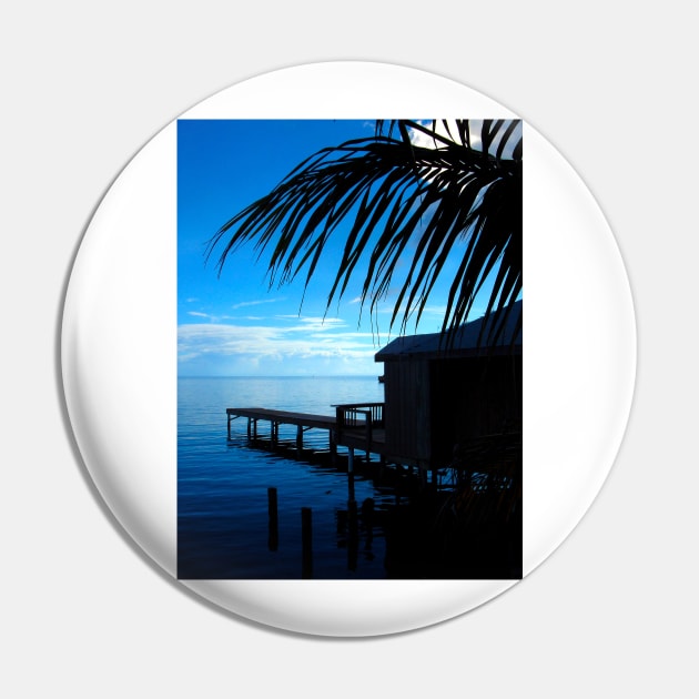 Roatan Island Dock Sunset Pin by BraaiNinja