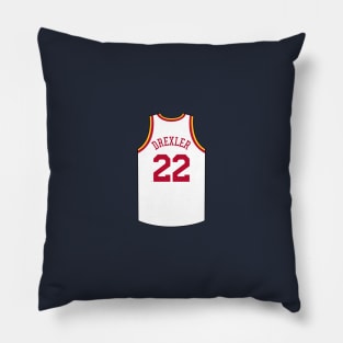 Clyde Drexler Houston Jersey Qiangy Pillow